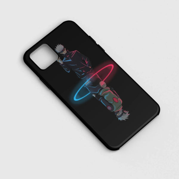 Husa compatibila cu Apple iPhone 12 Pro Max model Gojo x Kakashi Neon, Silicon, TPU, Viceversa - Viceversa