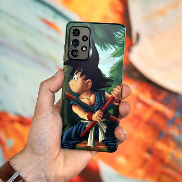Husa compatibila cu Samsung Galaxy A73 5G model Goku Dragon Ball Z, Silicon, TPU, Viceversa