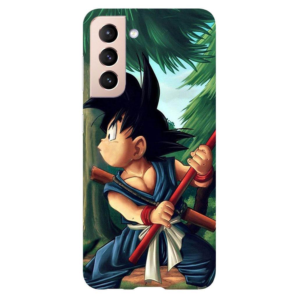 Husa Samsung Galaxy S21 FE model Goku Dragon Ball Z , Silicon, TPU, Viceversa