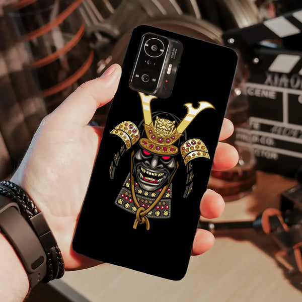 Husa compatibila cu Xiaomi Mi 11 Pro model Gold Samurai, Silicon, TPU, Viceversa - Viceversa