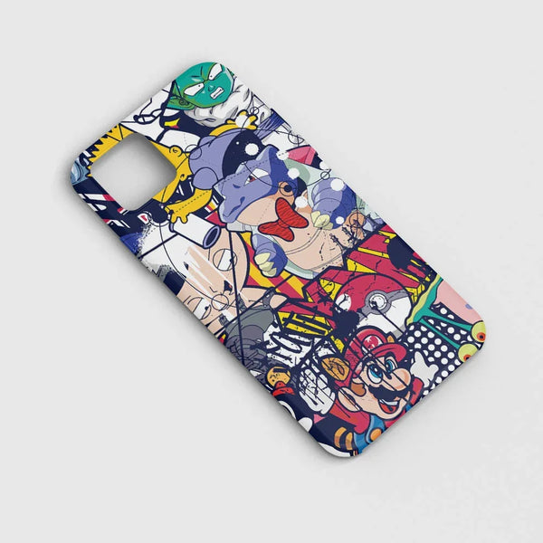 Husa Apple iPhone 11 Pro Max model Graffiti Cartoons, Silicon, TPU, Viceversa - Viceversa