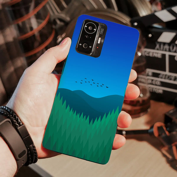 Husa compatibila cu Xiaomi Mi 11 Lite model Grasslands, Silicon, TPU, Viceversa