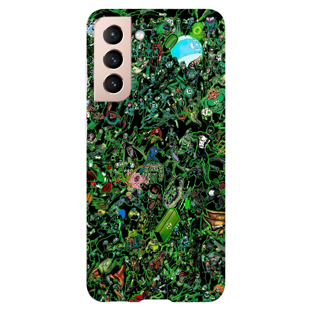 Husa Samsung Galaxy S21 model Green Lanters, Silicon, TPU, Viceversa - Viceversa