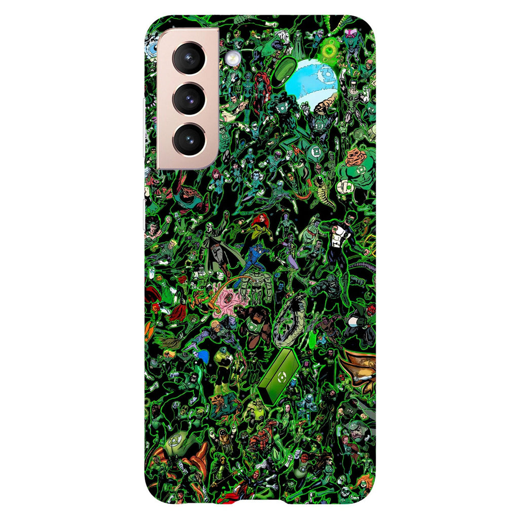 Husa Samsung Galaxy S21 FE model Green Lanters, Silicon, TPU, Viceversa