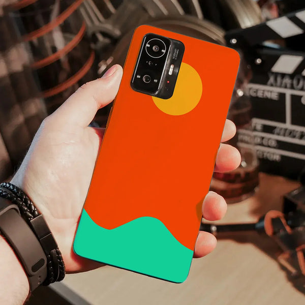 Husa compatibila cu Xiaomi Mi 11T Pro model Green Sea, Silicon, TPU, Viceversa - Viceversa