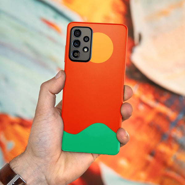 Husa compatibila cu Samsung Galaxy A73 5G model Green Sea, Silicon, TPU, Viceversa