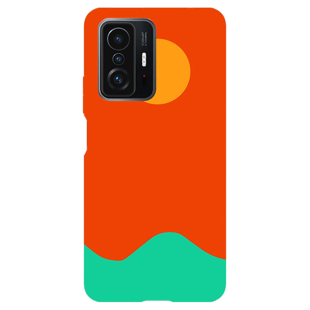 Husa compatibila cu Xiaomi Mi 11 Lite model Green Sea, Silicon, TPU, Viceversa