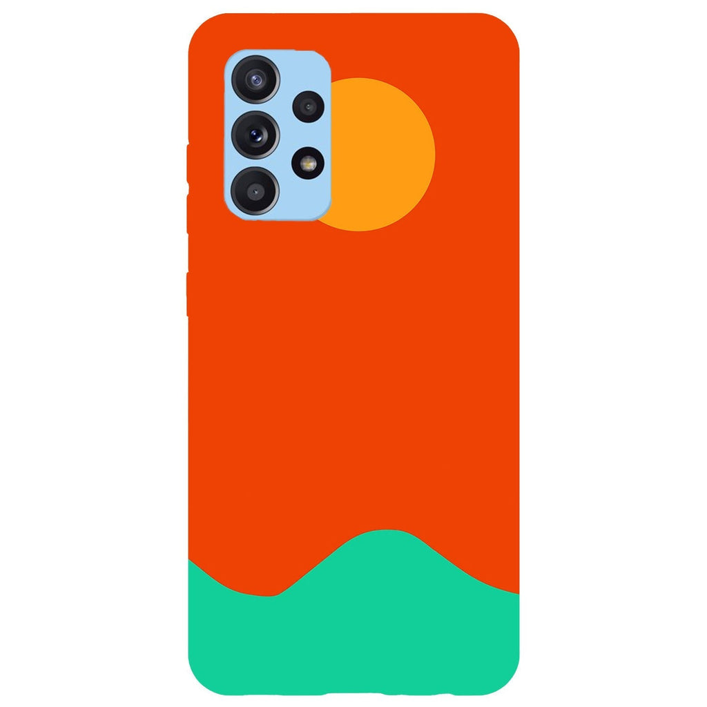 Husa compatibila cu Samsung Galaxy A73 5G model Green Sea, Silicon, TPU, Viceversa