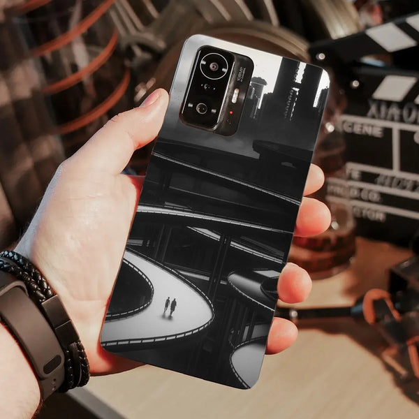 Husa compatibila cu Xiaomi Mi 11T Pro model Grey Future, Silicon, TPU, Viceversa - Viceversa