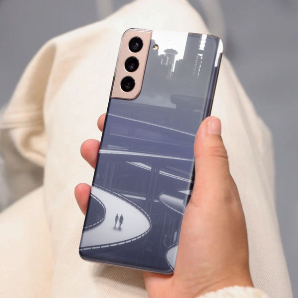 Husa Samsung Galaxy S21 FE model Grey Future, Silicon, TPU, Viceversa