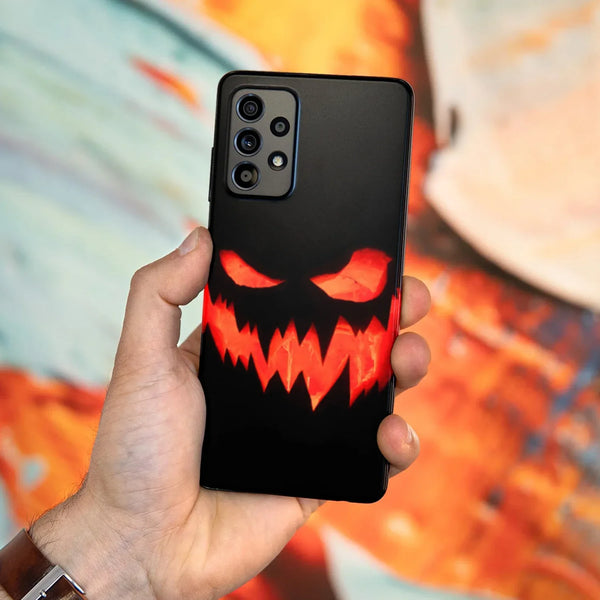 Husa compatibila cu Samsung Galaxy A53 5G model Hallowen pumpkin, Silicon, TPU, Viceversa - Viceversa
