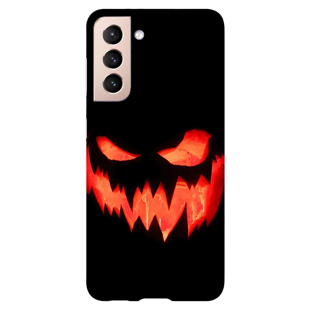 Husa compatibila cu Samsung Galaxy S21 Plus model Hallowen pumpkin, Silicon, TPU, Viceversa - Viceversa