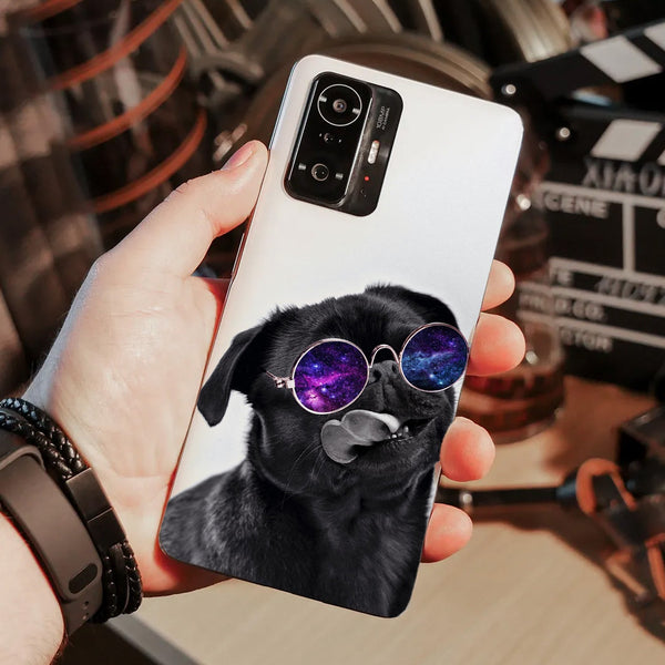 Husa compatibila cu Xiaomi Mi 11 Lite model Happy Dogo, Silicon, TPU, Viceversa