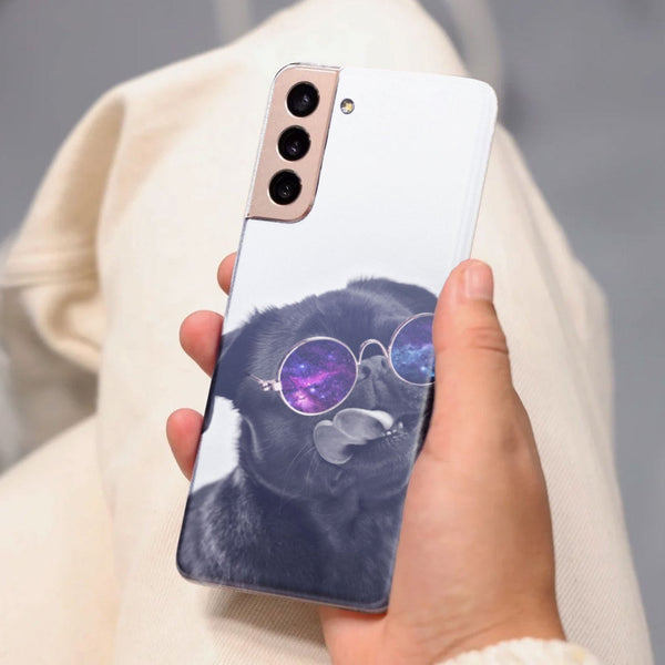 Husa Samsung Galaxy S21 FE model Happy Dogo, Silicon, TPU, Viceversa