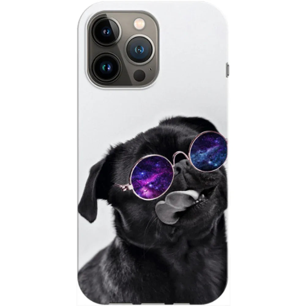 Husa compatibila cu Apple iPhone 14 Plus model Happy Dogo, Silicon, TPU, Viceversa - Viceversa