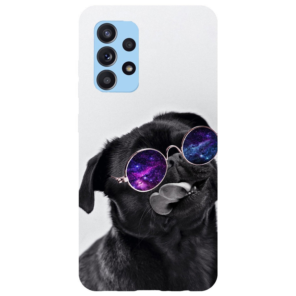 Husa compatibila cu Samsung Galaxy A73 5G model Happy Dogo, Silicon, TPU, Viceversa