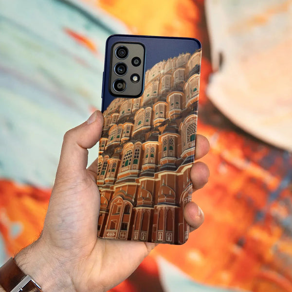 Husa compatibila cu Samsung Galaxy A53 5G model Hawa Mahal Jaipur, Silicon, TPU, Viceversa - Viceversa