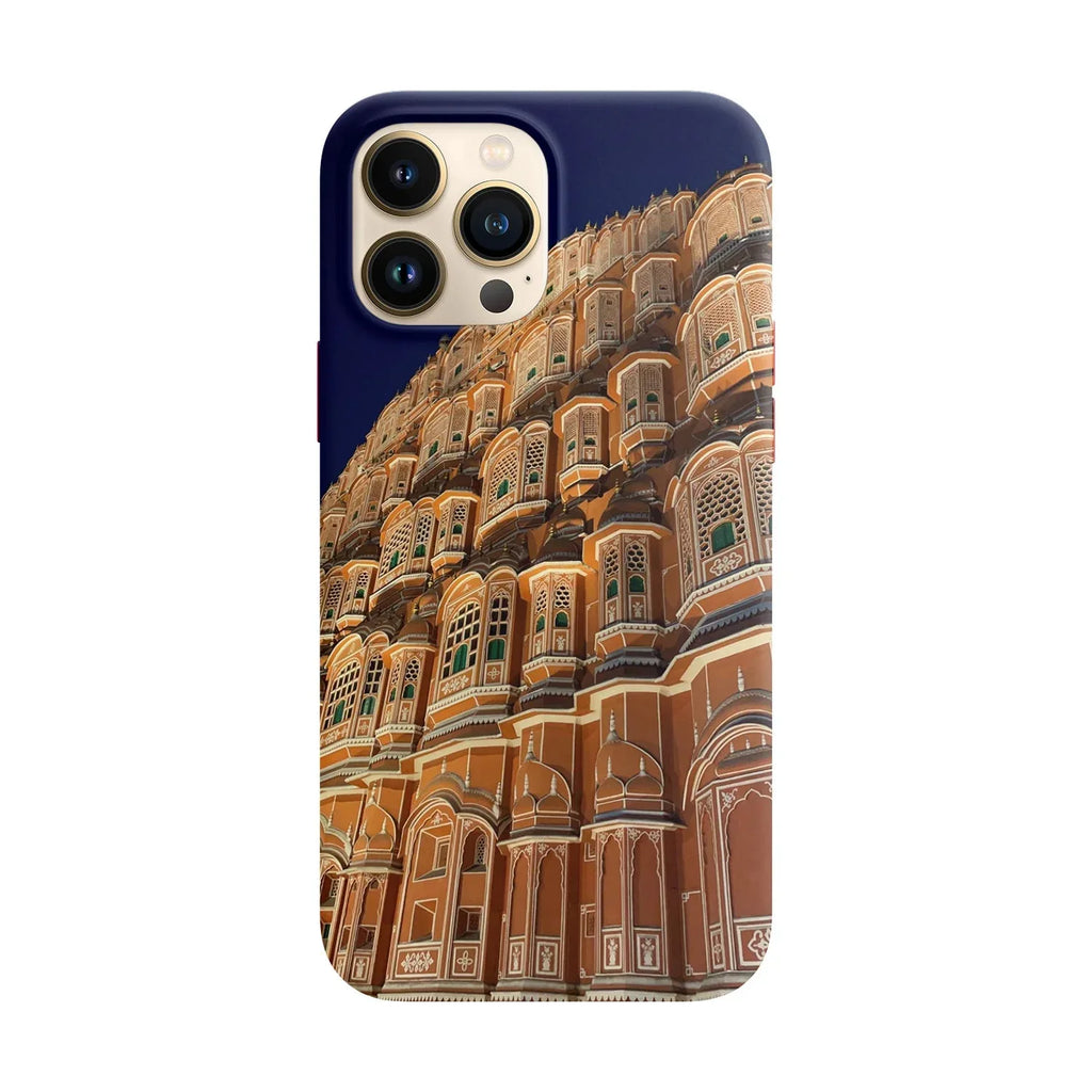 Husa compatibila cu Apple iPhone 11 model Hawa Mahal Jaipur, Silicon, TPU, Viceversa - Viceversa