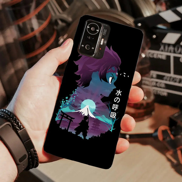 Husa compatibila cu Xiaomi Mi 11T Pro model Hero Tanjiro, Silicon, TPU, Viceversa - Viceversa