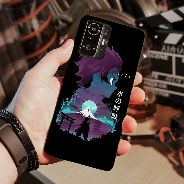 Husa compatibila cu Xiaomi Mi 11 Lite model Hero Tanjiro, Silicon, TPU, Viceversa