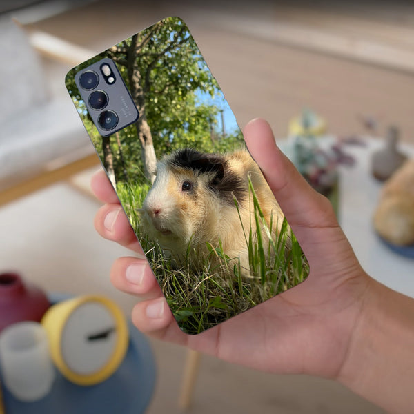 Husa compatibila cu Oppo Reno 5 4G model Hi I am Cookie, Silicon, TPU, Viceversa