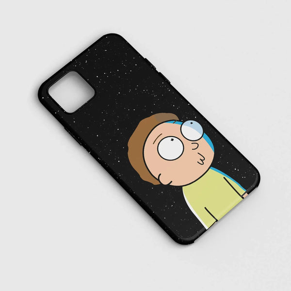 Husa compatibila cu Apple iPhone 12 Mini model Hi am Morty, Silicon, TPU, Viceversa - Viceversa