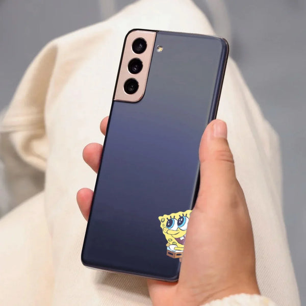 Husa compatibila cu Samsung Galaxy S20 Ultra model Hi am Spongebob, Silicon, TPU, Viceversa - Viceversa