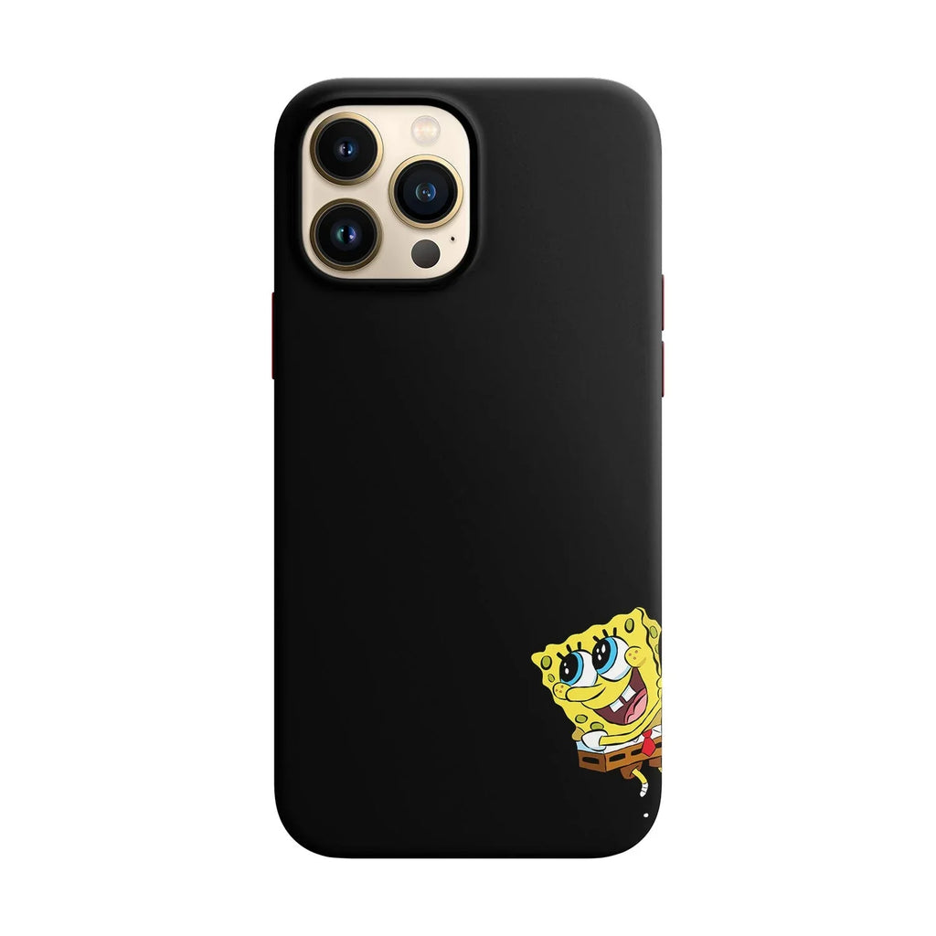 Husa compatibila cu Apple iPhone 11 model Hi am Spongebob, Silicon, TPU, Viceversa - Viceversa