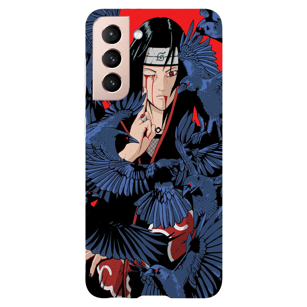 Husa compatibila cu Samsung Galaxy S21 FE model Hi im Itachi, Silicon, TPU, Viceversa