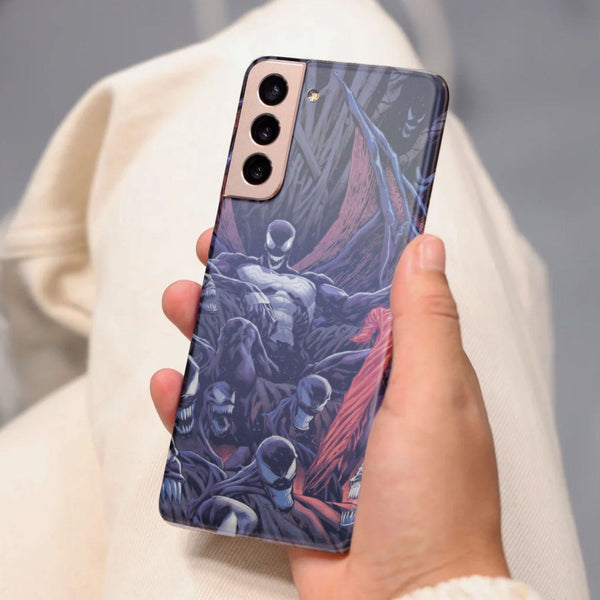 Husa compatibila cu Samsung Galaxy S21 FE model Hi im Venom, Silicon, TPU, Viceversa