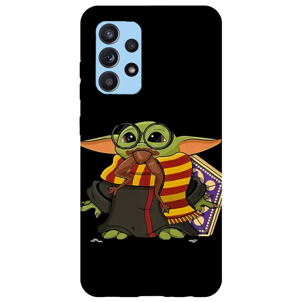 Husa compatibila cu Samsung Galaxy A53 5G model Hogwarts Baby Yoda, Silicon, TPU, Viceversa - Viceversa