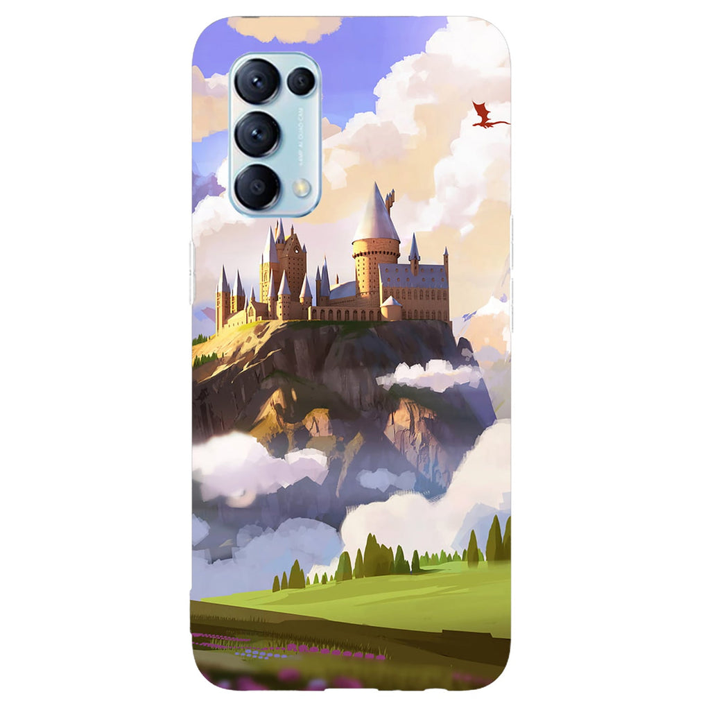 Husa compatibila cu Oppo Reno 5 4G model Hogwarts, Silicon, TPU, Viceversa