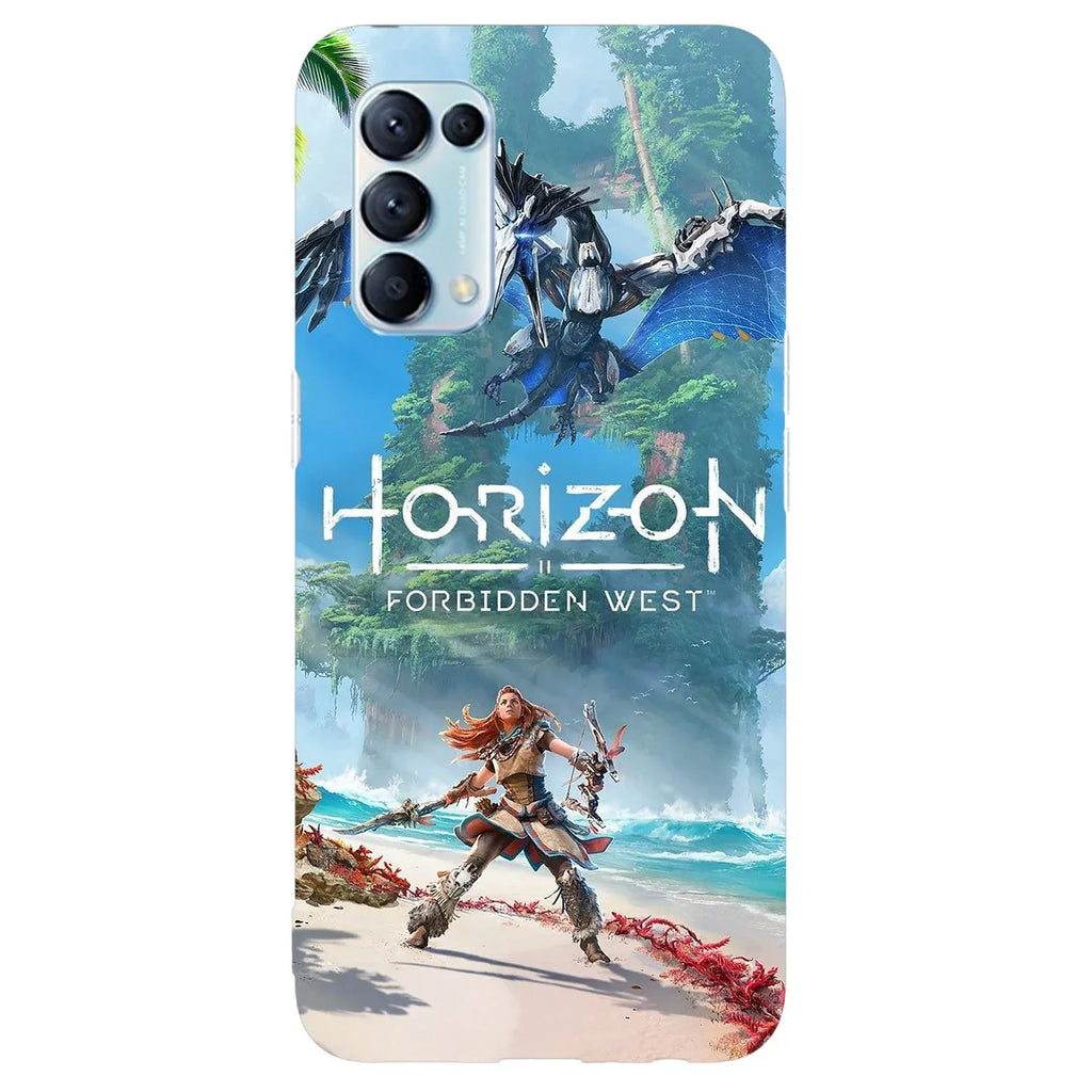 Husa compatibila cu Oppo A15 model Horizon Forbidden West, Silicon, TPU, Viceversa - Viceversa