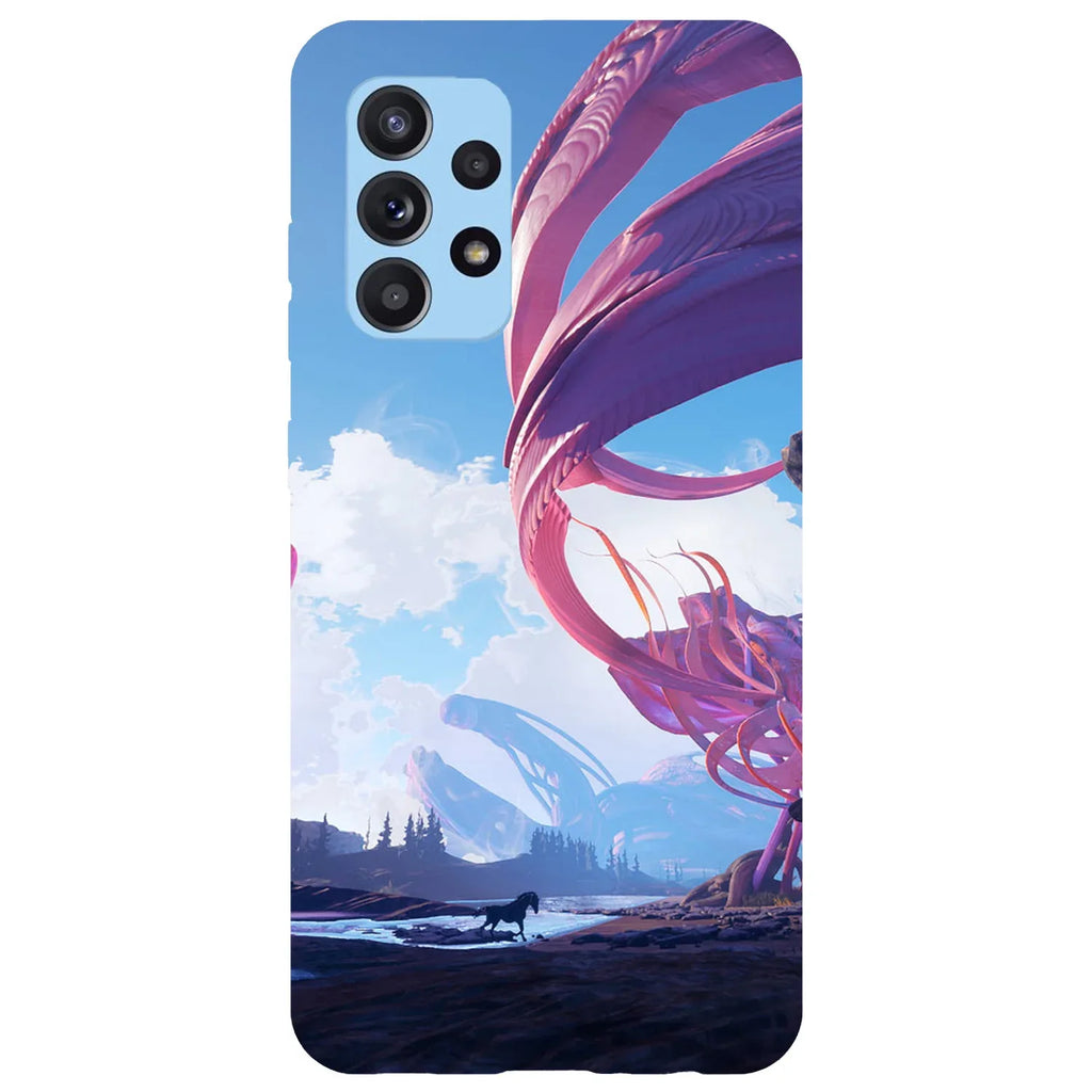 Husa compatibila cu Samsung Galaxy A53 5G model Horse Topia, Silicon, TPU, Viceversa - Viceversa