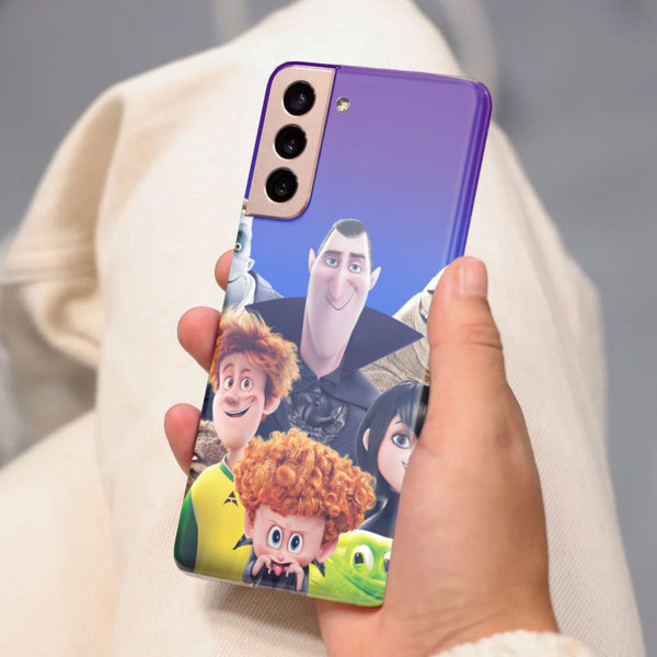 Husa compatibila cu Samsung Galaxy S21 FE model Hotel Transylvania, Silicon, TPU, Viceversa