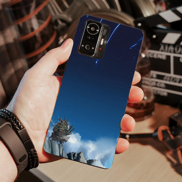 Husa compatibila cu Xiaomi Mi 11 Lite model Howl's Moving Castle, Silicon, TPU, Viceversa