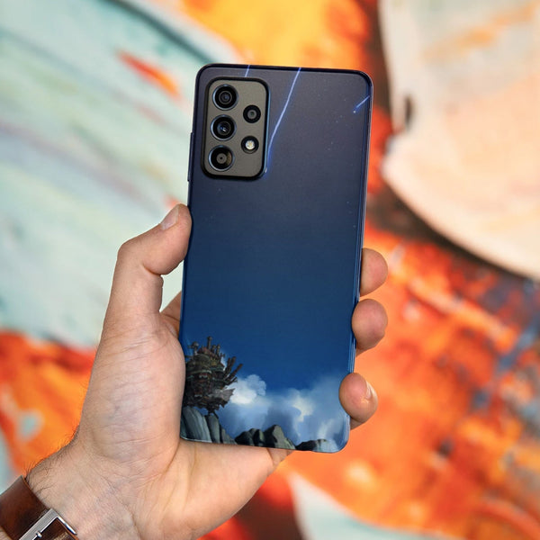 Husa compatibila cu Samsung Galaxy A73 5G model Howl's Moving Castle, Silicon, TPU, Viceversa