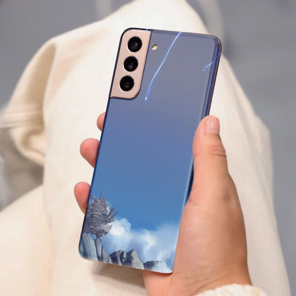 Husa Samsung Galaxy S21 FE model Howl's Moving Castle, Silicon, TPU, Viceversa