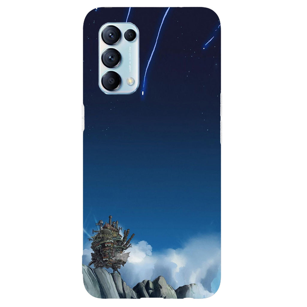 Husa compatibila cu Oppo Reno 5 4G model Howl's Moving Castle, Silicon, TPU, Viceversa