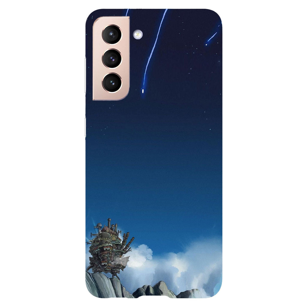 Husa cu Samsung Galaxy S22 model Howl's Moving Castle, Silicon, TPU, Viceversa