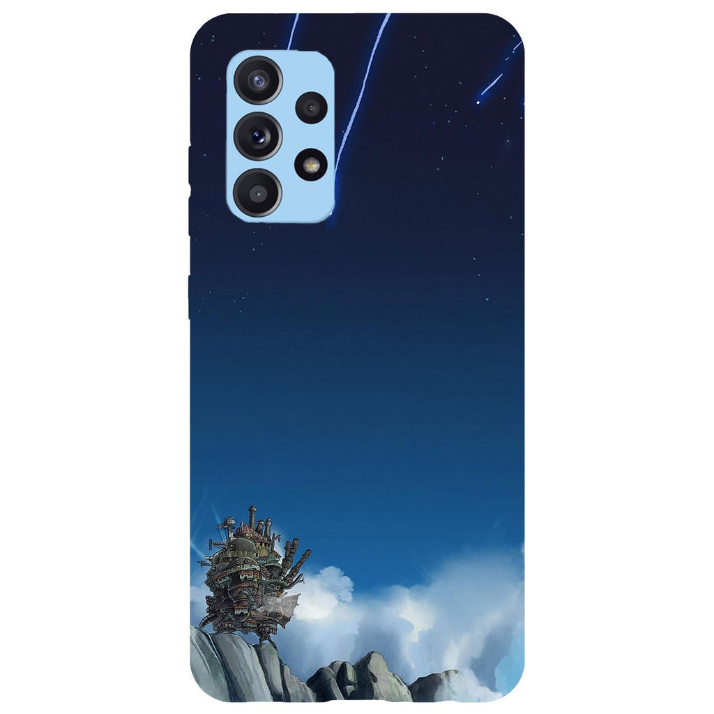 Husa compatibila cu Samsung Galaxy A73 5G model Howl's Moving Castle, Silicon, TPU, Viceversa