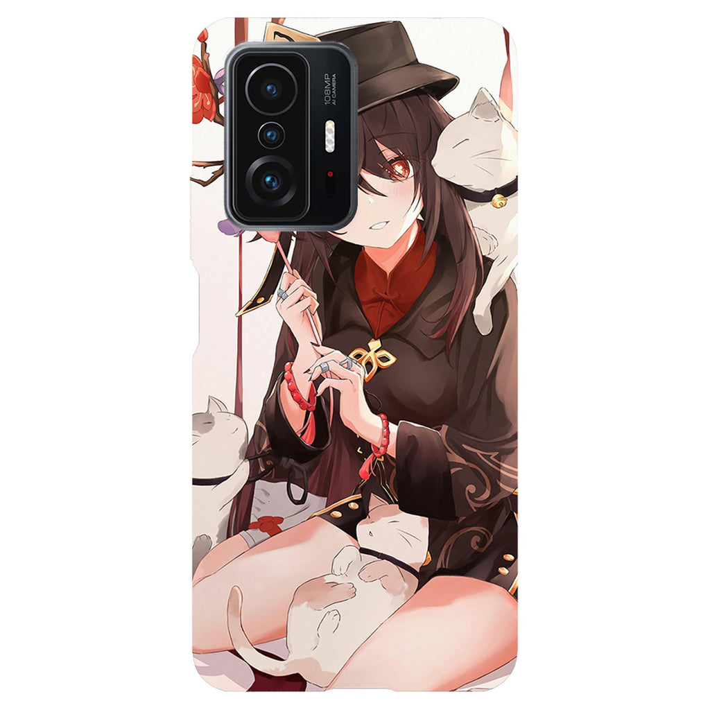 Husa compatibila cu Xiaomi Mi 11 Lite model Hu Tao Genshin Impact, Silicon, TPU, Viceversa