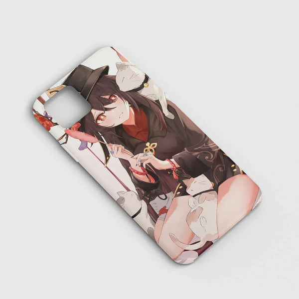 Husa Apple iPhone 11 Pro model Hu Tao Genshin Impact, Silicon, TPU, Viceversa - Viceversa