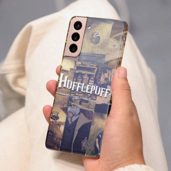 Husa compatibila cu Samsung Galaxy S21 FE model Hufflepuff, Silicon, TPU, Viceversa