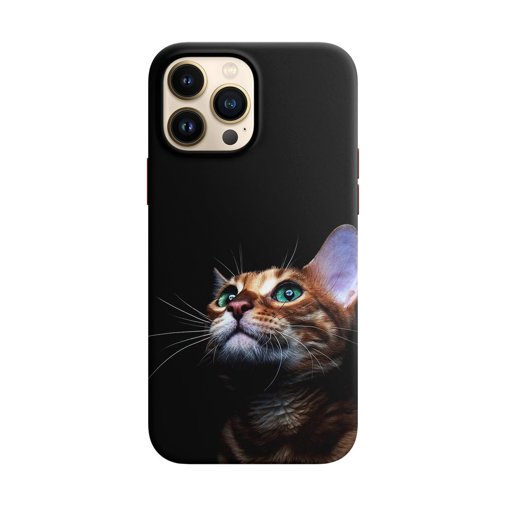 Husa compatibila cu Apple iPhone 12 Mini model I am Cat,Silicon, Tpu, Viceversa