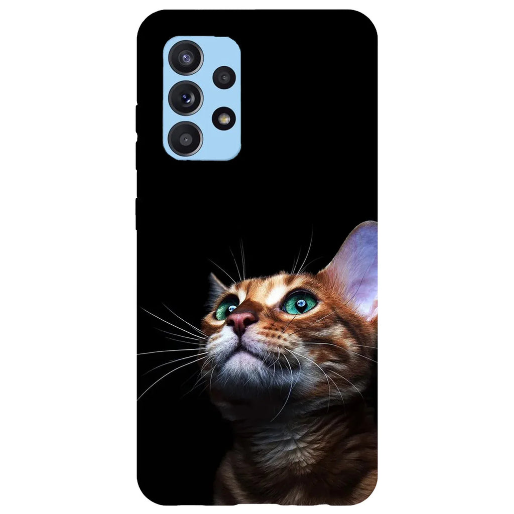 Husa compatibila cu Samsung Galaxy A53 5G model I am Cat, Silicon, TPU, Viceversa - Viceversa
