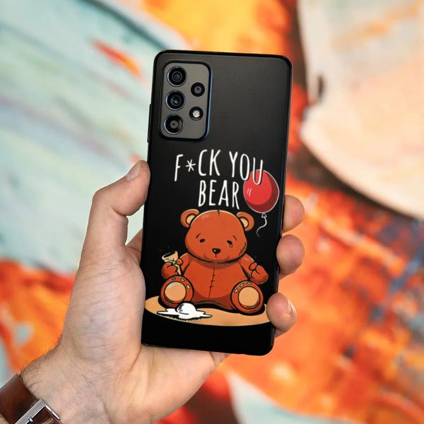 Husa compatibila cu Samsung Galaxy A53 5G model I hate bears, Silicon, TPU, Viceversa - Viceversa