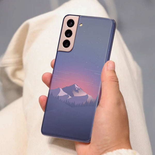 Husa compatibila cu Samsung Galaxy S21 FE model I love mountains, Silicon, TPU, Viceversa