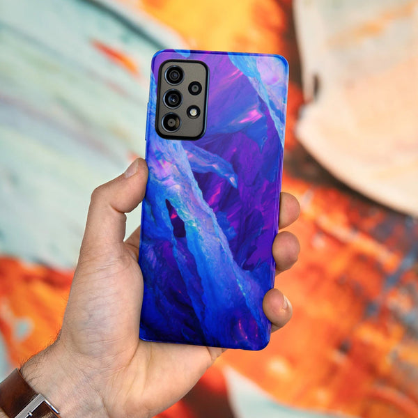 Husa Samsung Galaxy Galaxy A72 model Ice Crystals, Silicon, TPU, Viceversa