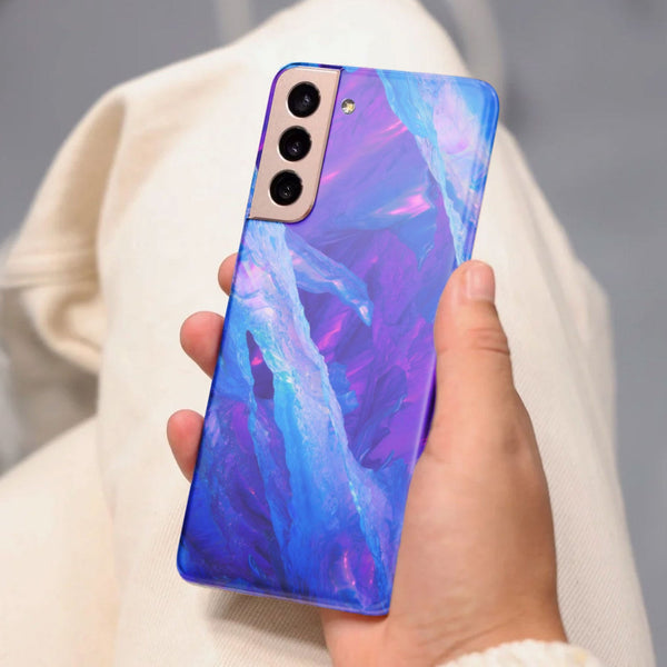 Husa Samsung Galaxy S21 FE model Ice Crystals, Silicon, TPU, Viceversa